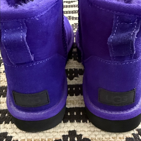 UGG Classic Mini II Boot Size 7 Violet Night NWT - Picture 5 of 8
